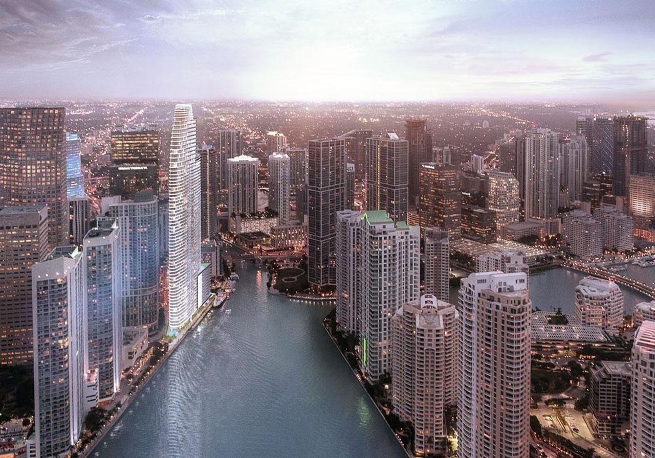 Rendering of Aston Martin Residences